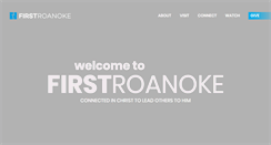 Desktop Screenshot of firstroanoke.com